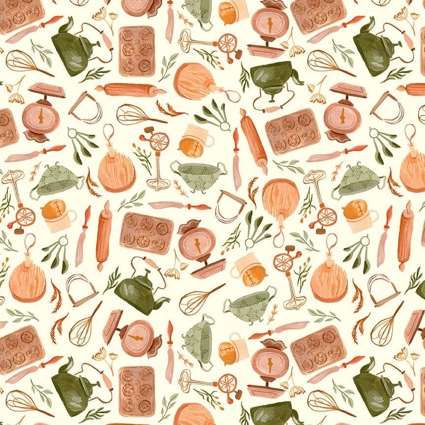 Default Baking Supplies in Cream - Bramble Bakery - Rae Ritchie