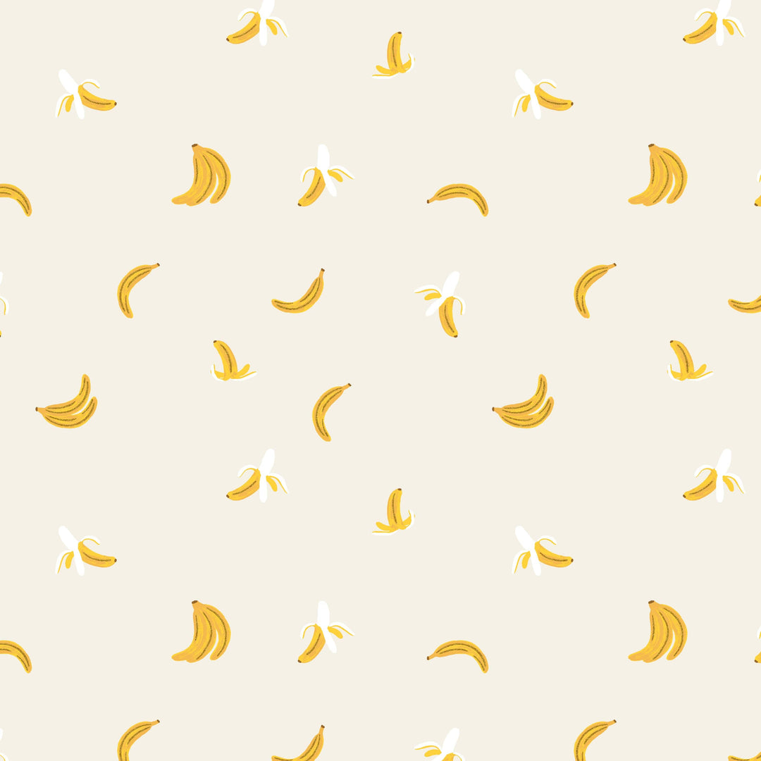 Default Bananas in Cream Metallic - Orchard - Rifle Paper Co.