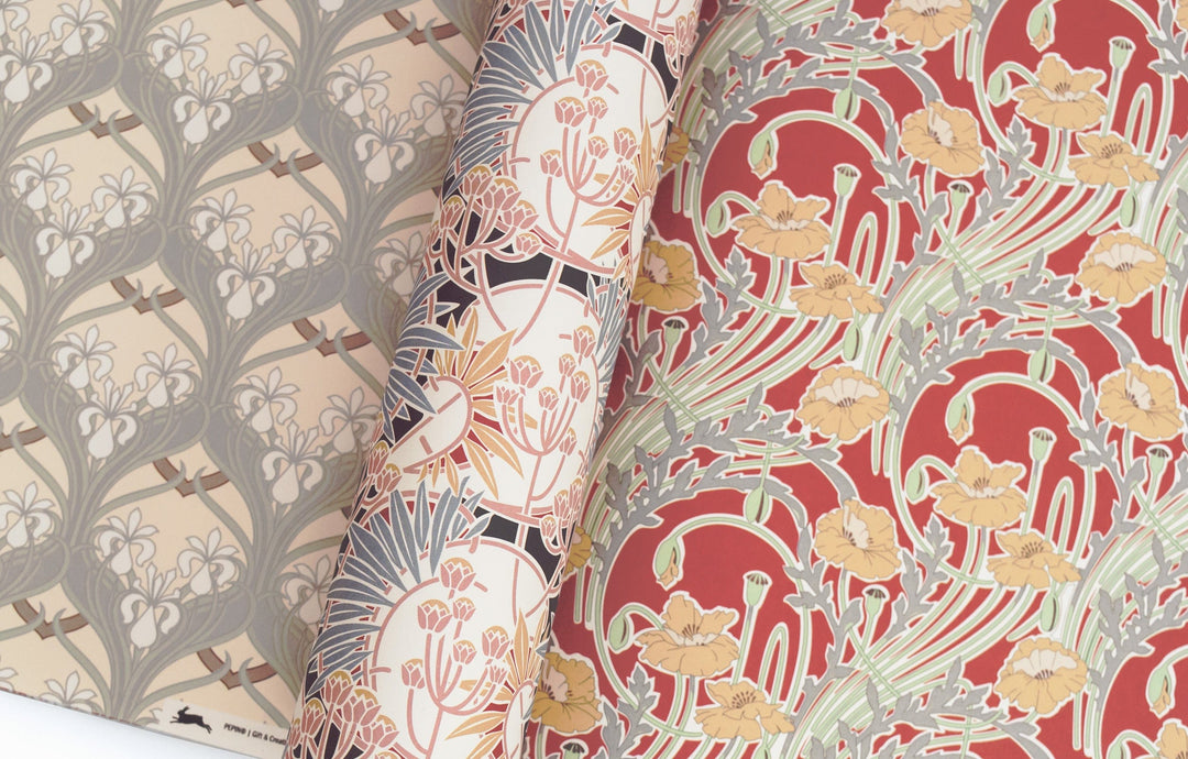 Default Belle Epoque - Pepin Gift and Creative Papers 12 Sheets