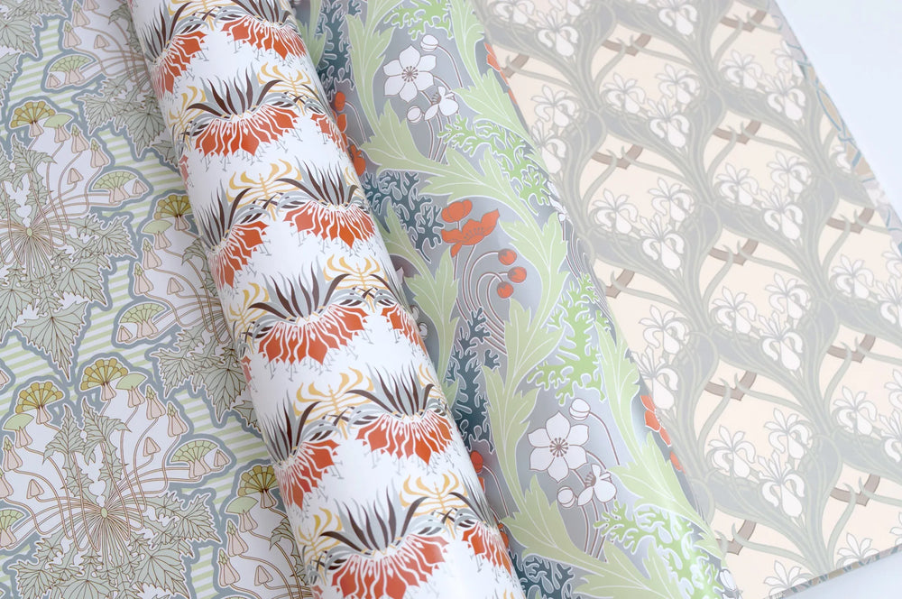 Default Belle Epoque - Pepin Gift and Creative Papers 12 Sheets