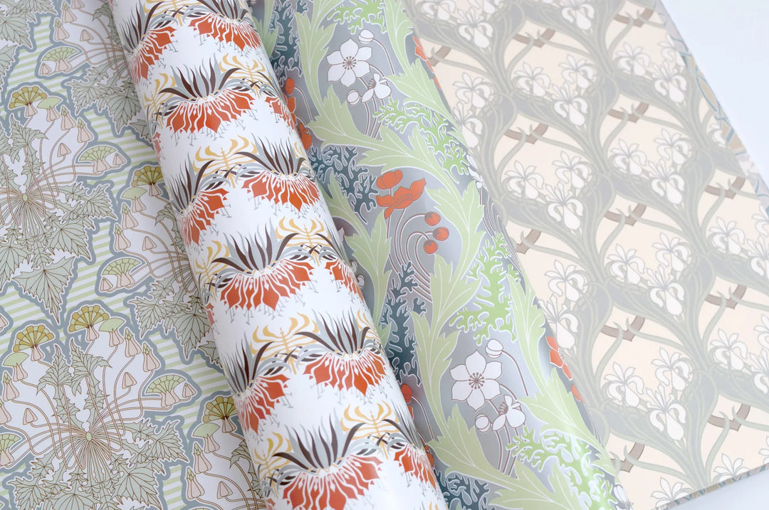 Default Belle Epoque - Pepin Gift and Creative Papers 12 Sheets