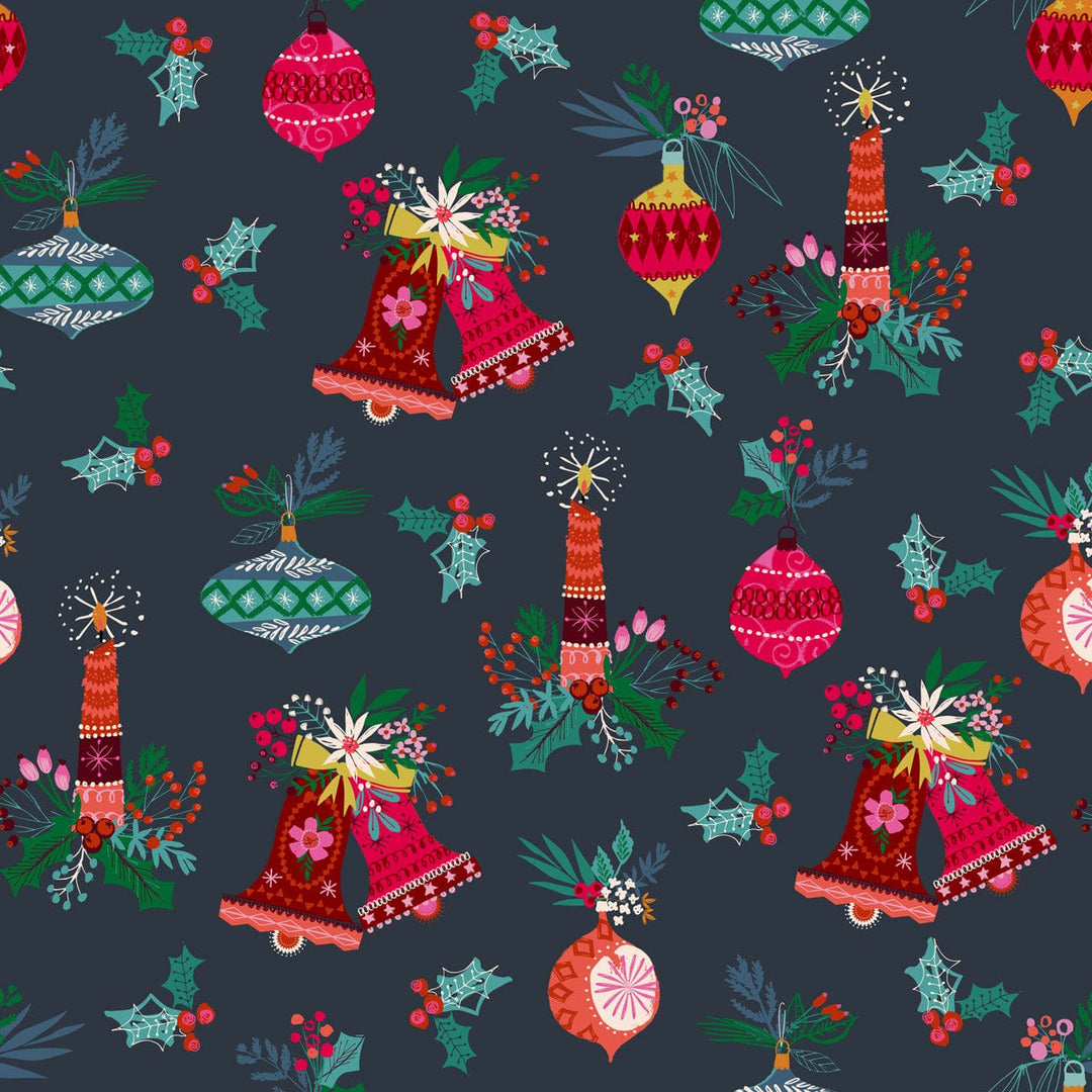 Default Bells & Holly - Candy Cane Christmas by Helen Black