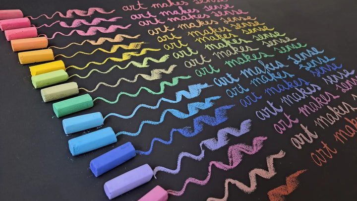 Default Blackboard Chalk in 16 colors from Art Makes Sense