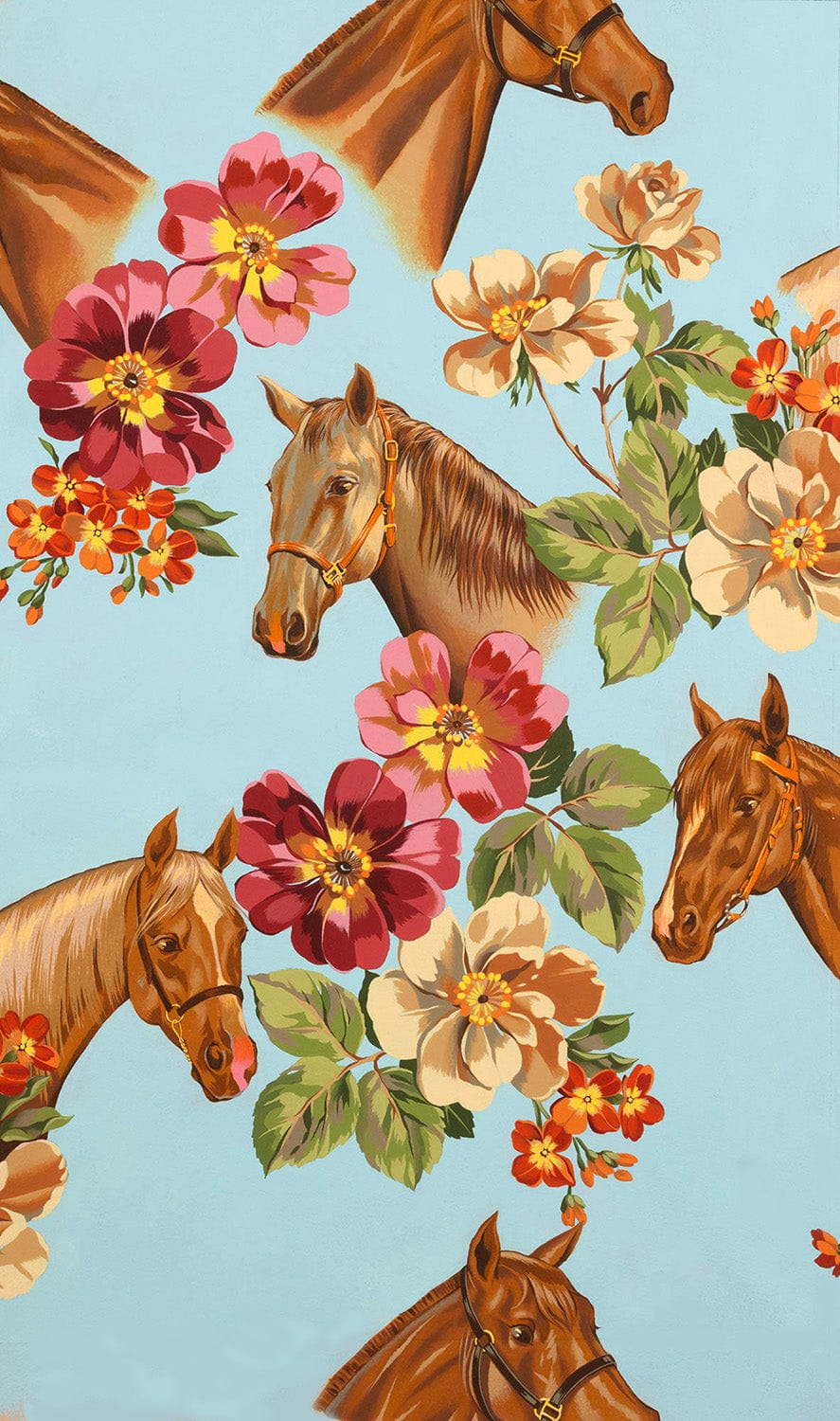 Blossom Stables in Sky - Nicole's Prints - Alexander Henry