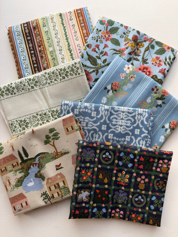 Default Blue Gracie Bundle - 7 FQ - Rifle Paper Co.