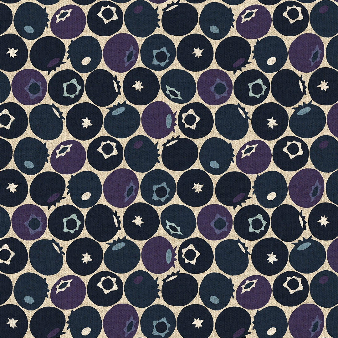 Default Blueberries in Blueberry Hill CANVAS - Under the Apple Tree - Loes van Oosten