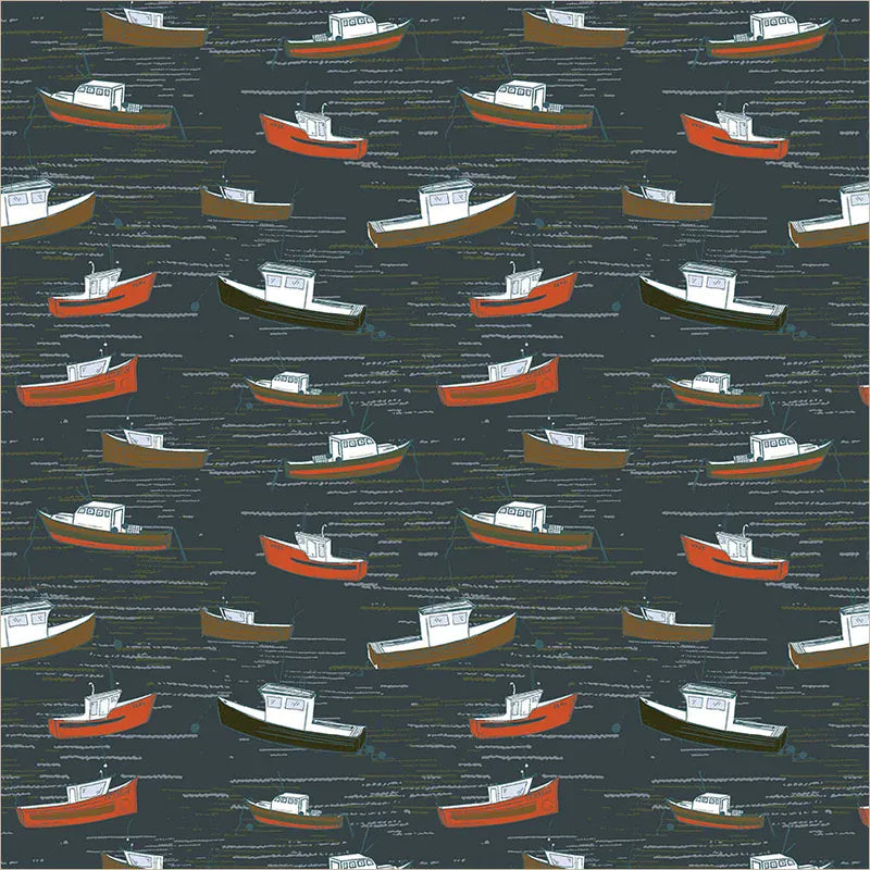 Default Bonnie Boats in Marina - Rocky Coast - Cassandra Zaniboni