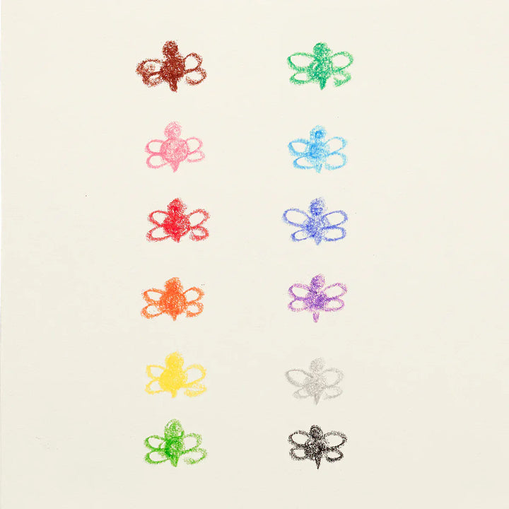 Brilliant Bee Crayons - Set of 12