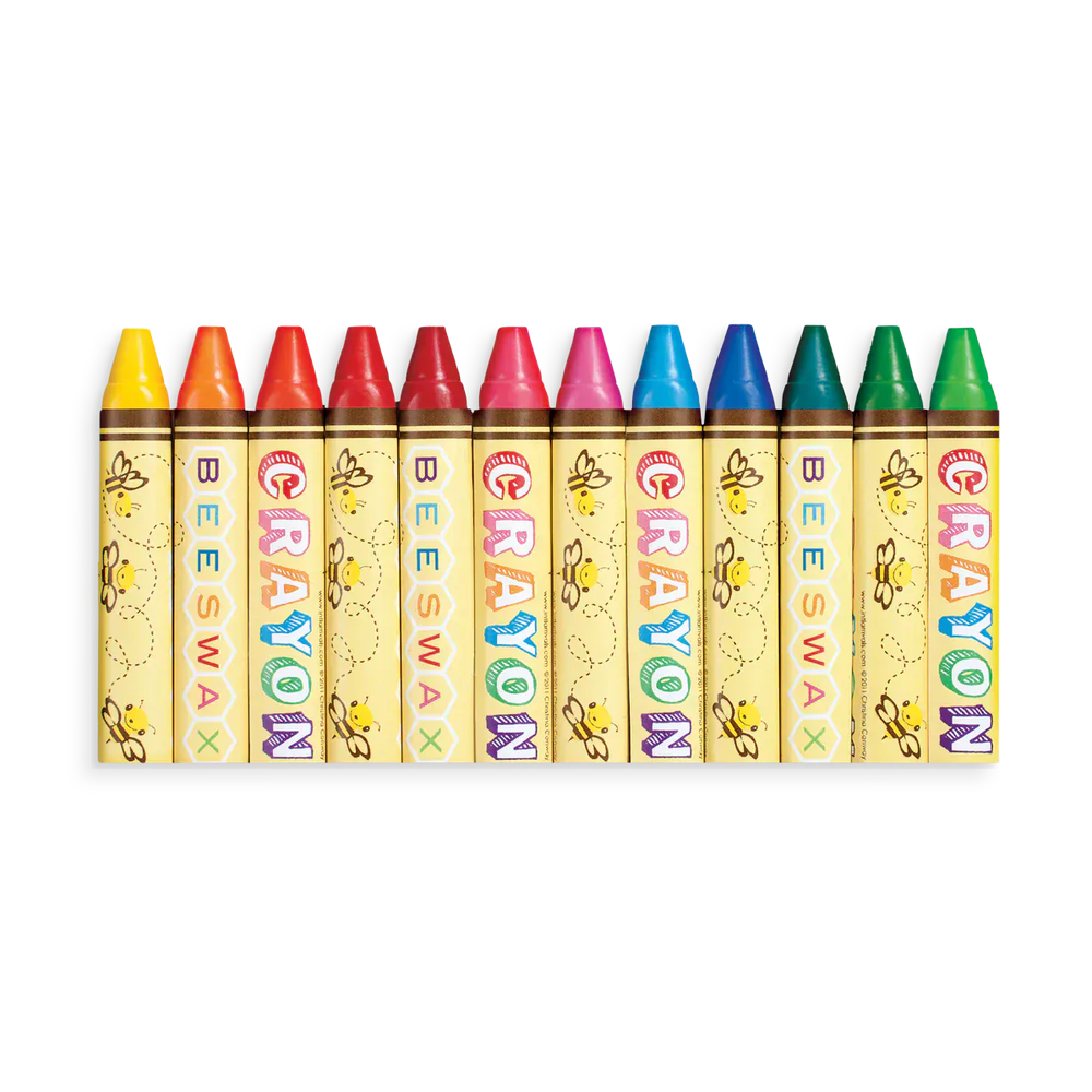 Brilliant Bee Crayons - Set of 12