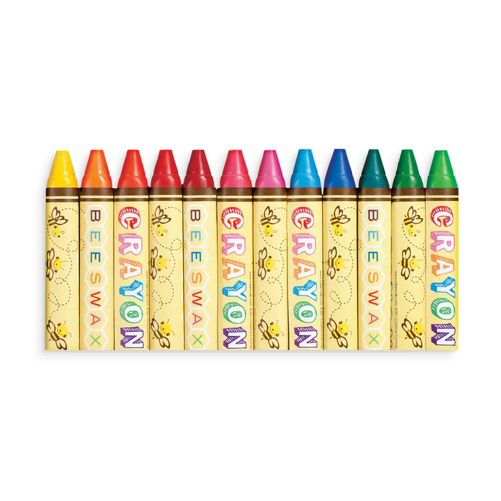 Brilliant Bee Crayons - Set of 12