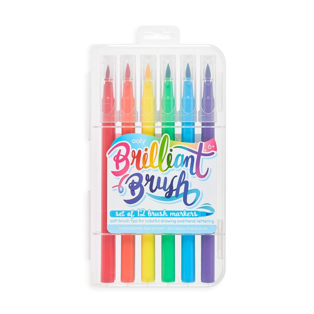 Default Brilliant Brush Marker - Set of 12 Markers - by Ooly