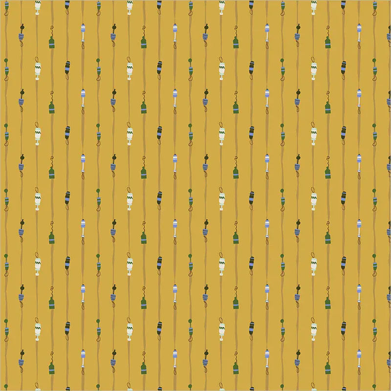 Default Buoys in Mustard - Rocky Coast - Cassandra Zaniboni