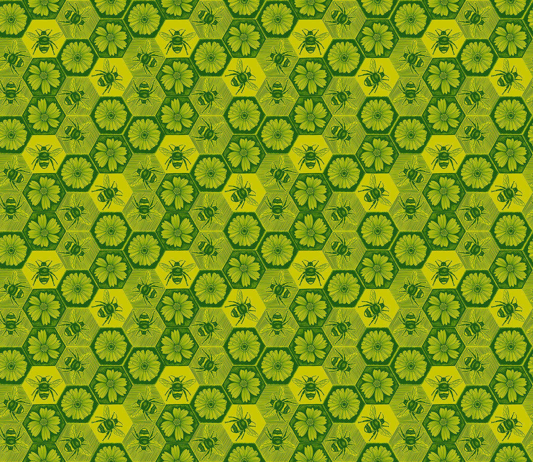 Default Busy in Citrus - Indelible Ink - Anna Maria Textiles