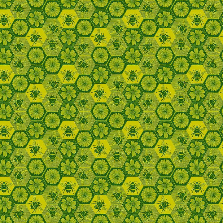 Default Busy in Citrus - Indelible Ink - Anna Maria Textiles