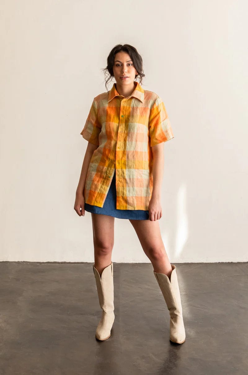 Default Butano Button Up Shirt - Friday Pattern Co. Pattern - Sizes XS-7X