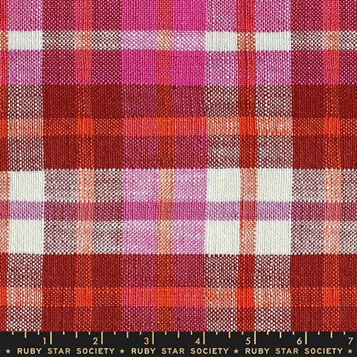 Default Capelet in Pink - Chore Coat Wovens - Warp & Weft: Mystic Fable