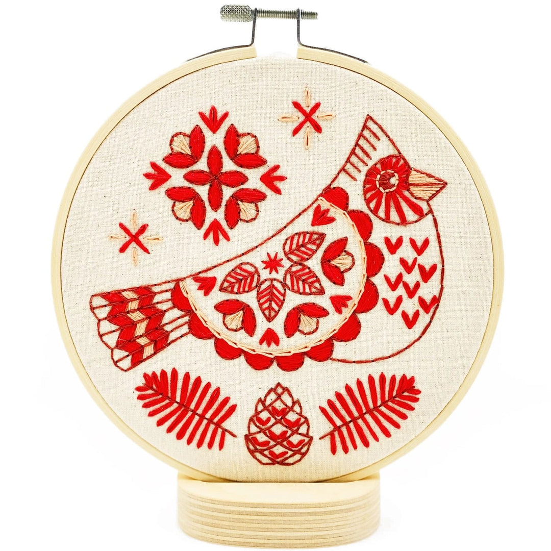 Default Cardinal - Hook, Line & Tinker Embroidery Kit