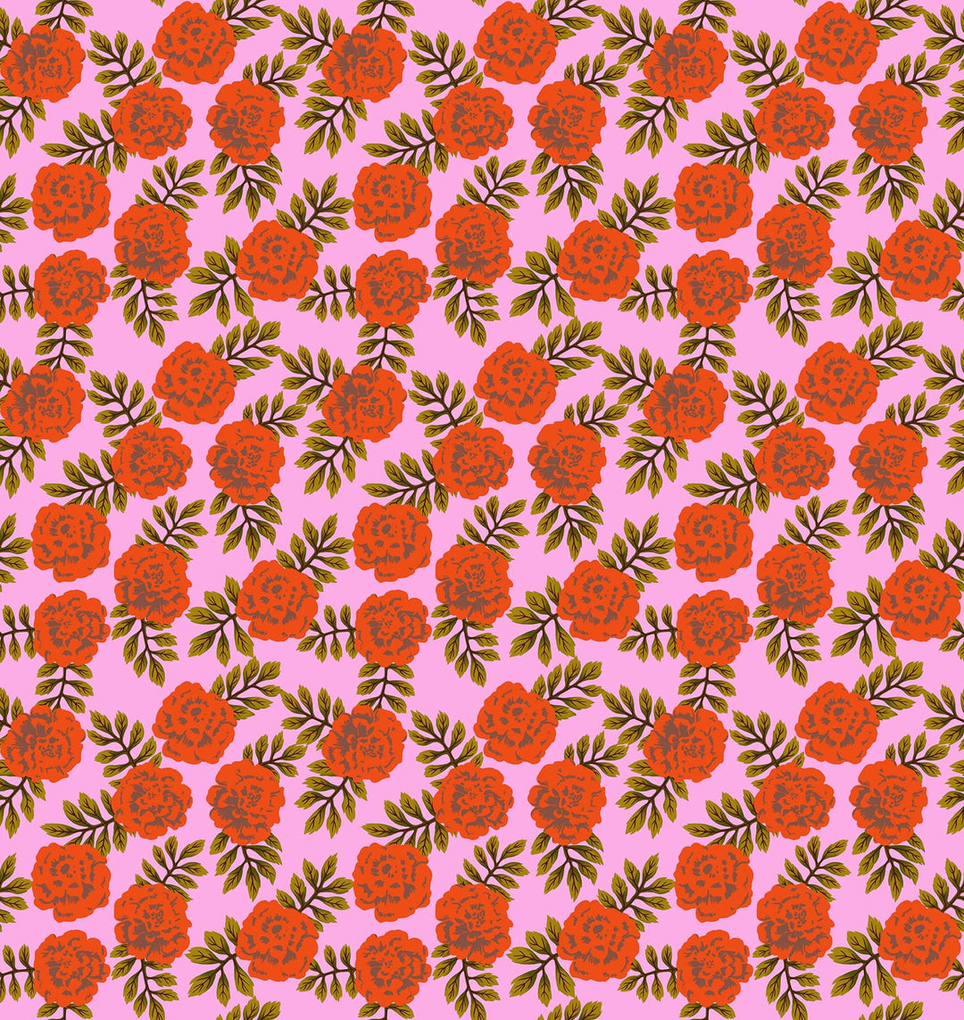 Default Carnation in Vivid - Yesterday - Anna Maria Textiles