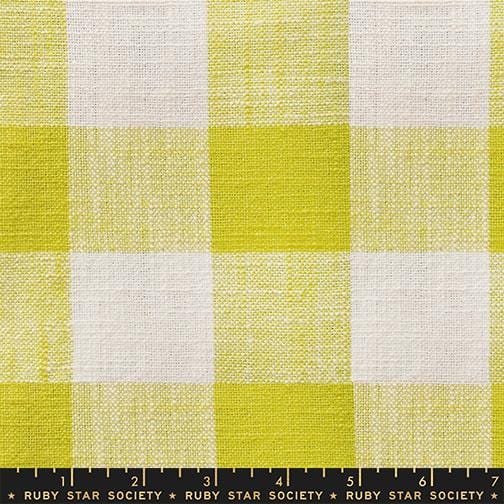 Default Checker in Citron - Sunshine Toweling - RSS