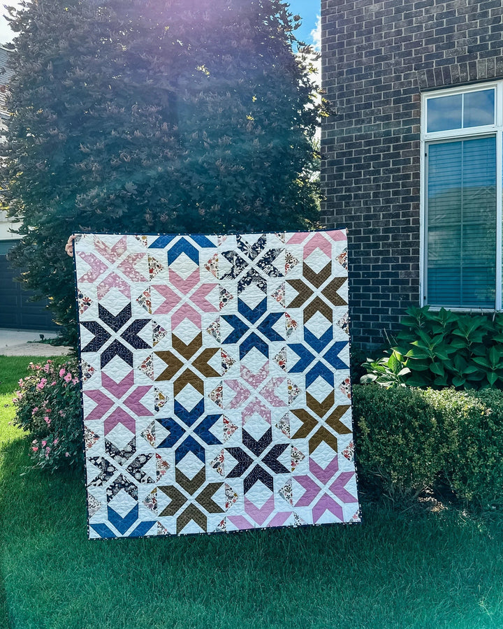 Default Chevron Stars Quilt Pattern - Running Stitch Quilts