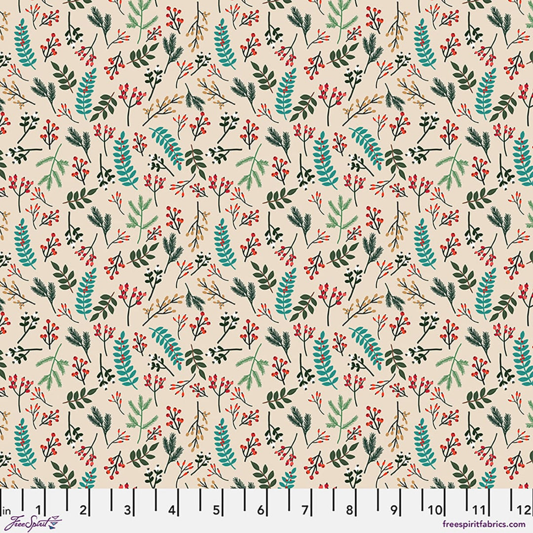 Default Christmas Berries in Ivory - Christmas Pets - Mia Charro