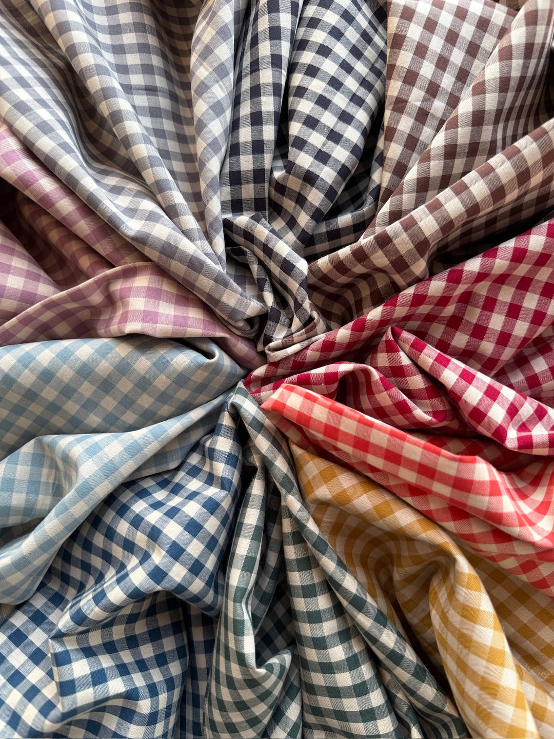 Default Claret - Classic Gingham Lawn