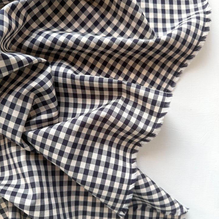 Default Classic Gingham Lawn - Soot