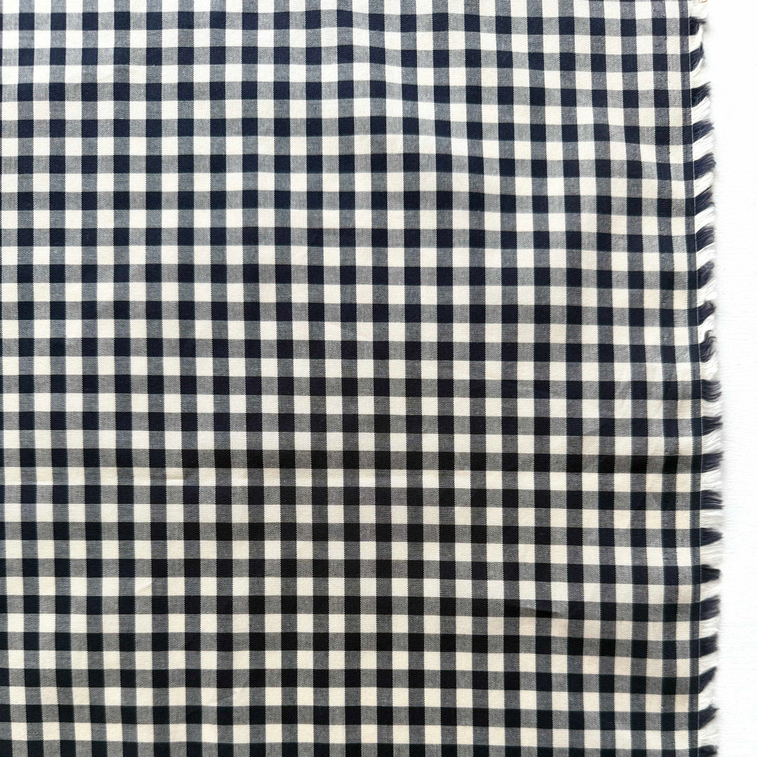 Default Classic Gingham Lawn - Soot