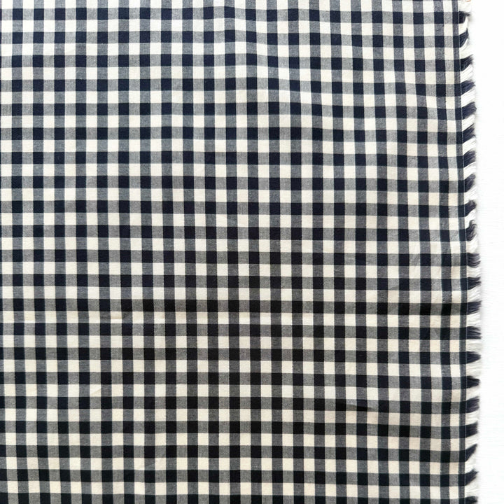 Default Classic Gingham Lawn - Soot