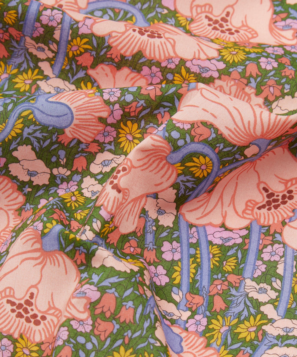Default Clementina Daisy in Pink - Liberty Tana Lawn Yardage