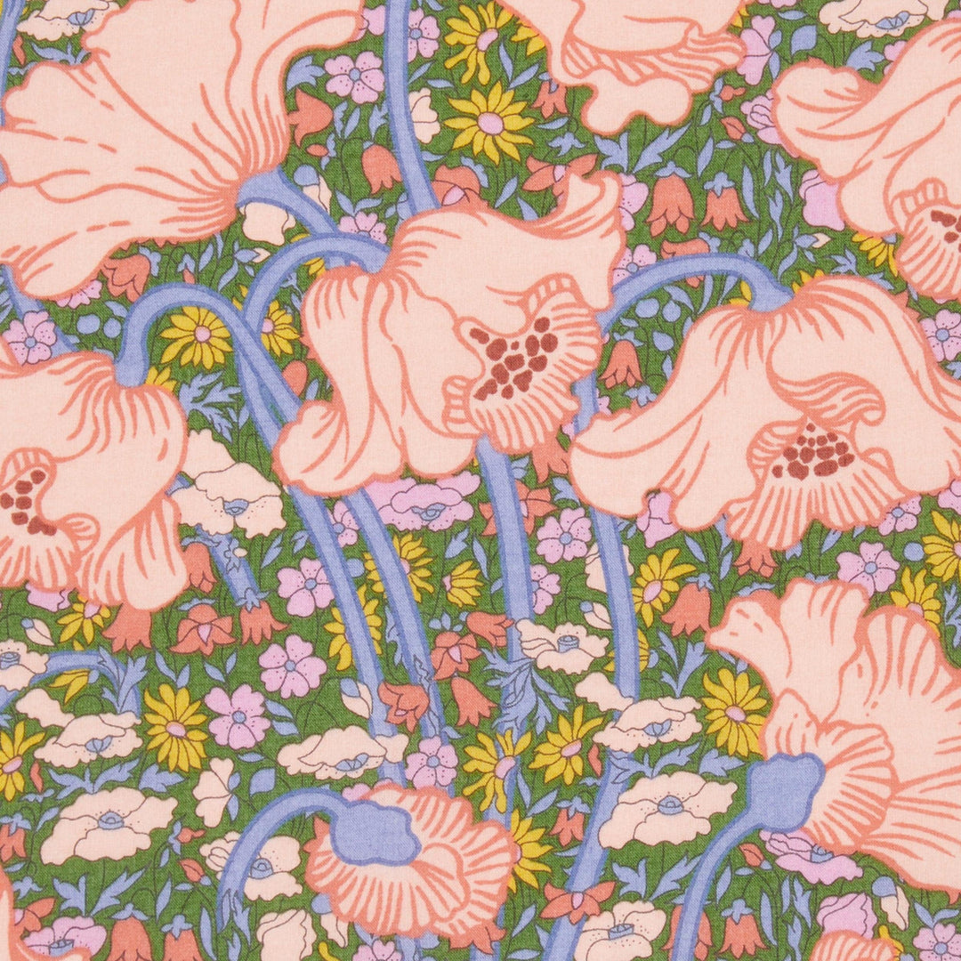 Default Clementina Daisy in Pink - Liberty Tana Lawn Yardage