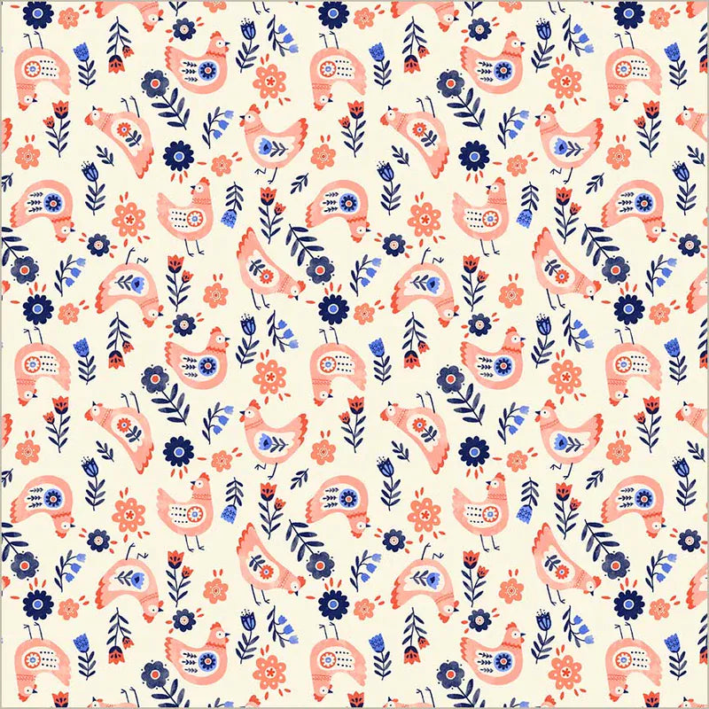 Default Cluck Cluck Cluck in Cream - Folky Chicken