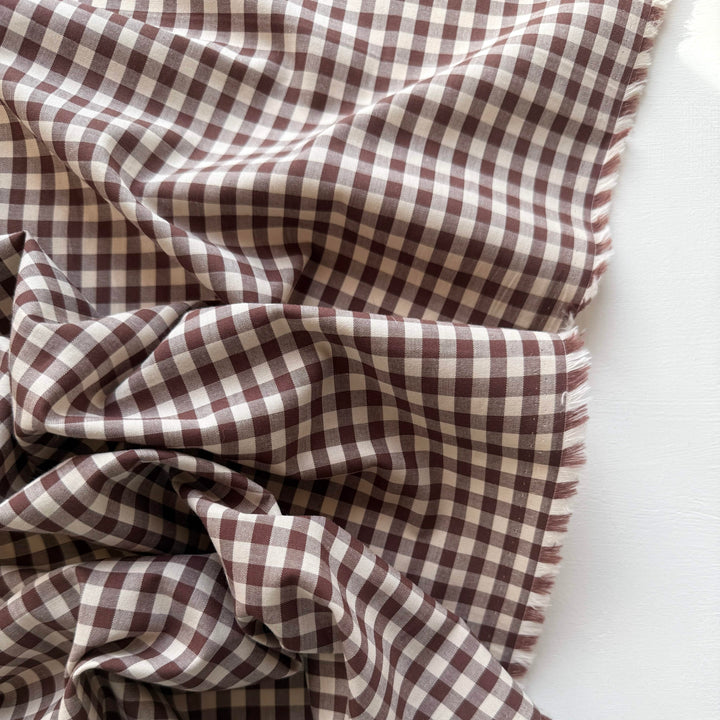 Default Cocoa - Classic Gingham Lawn