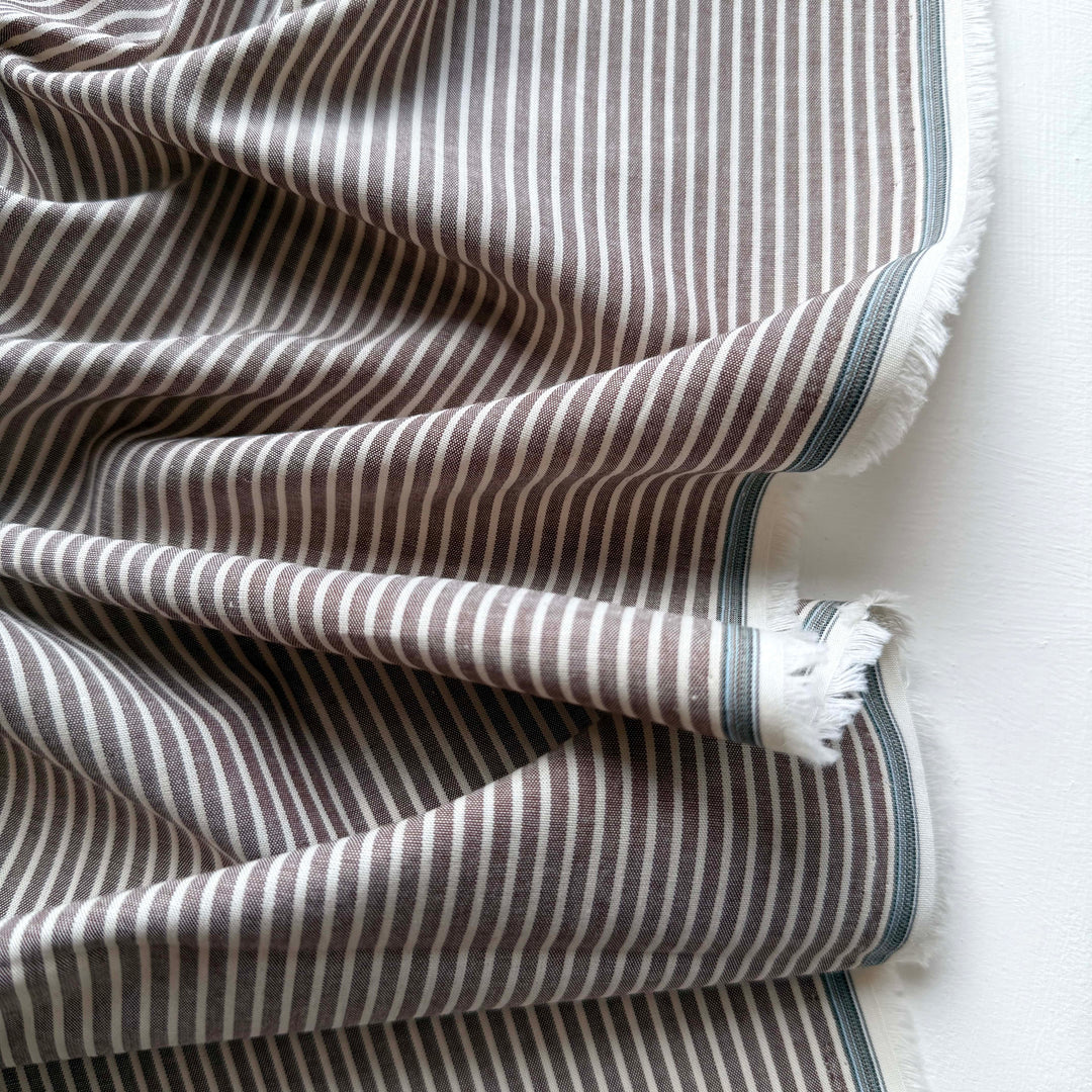 Default Cocoa - Classic Stripe Lawn