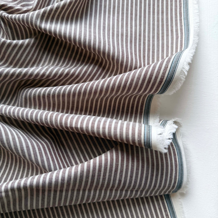 Default Cocoa - Classic Stripe Lawn