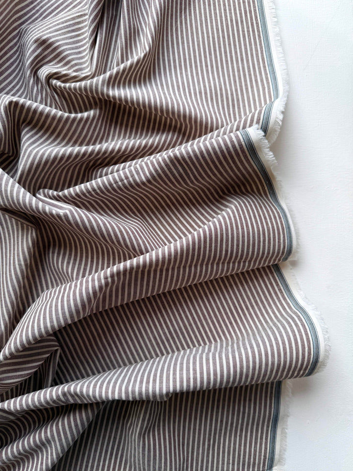 Default Cocoa - Classic Stripe Lawn