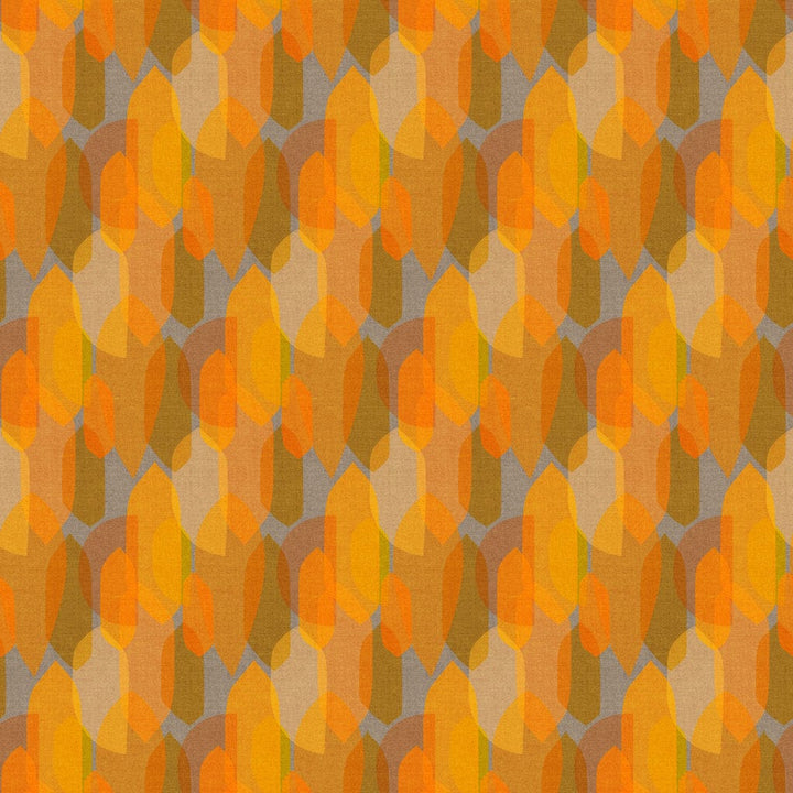 Default Color Blocks in Orange - Mid Century Modern - Clothworks