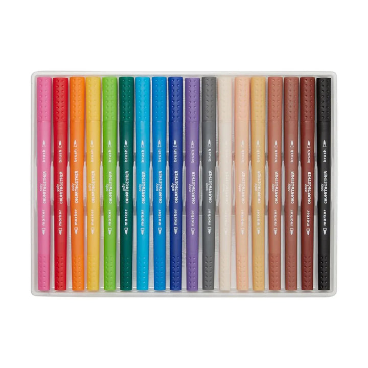 Default Color Together Double Ended Markers - 18 pack - by Ooly