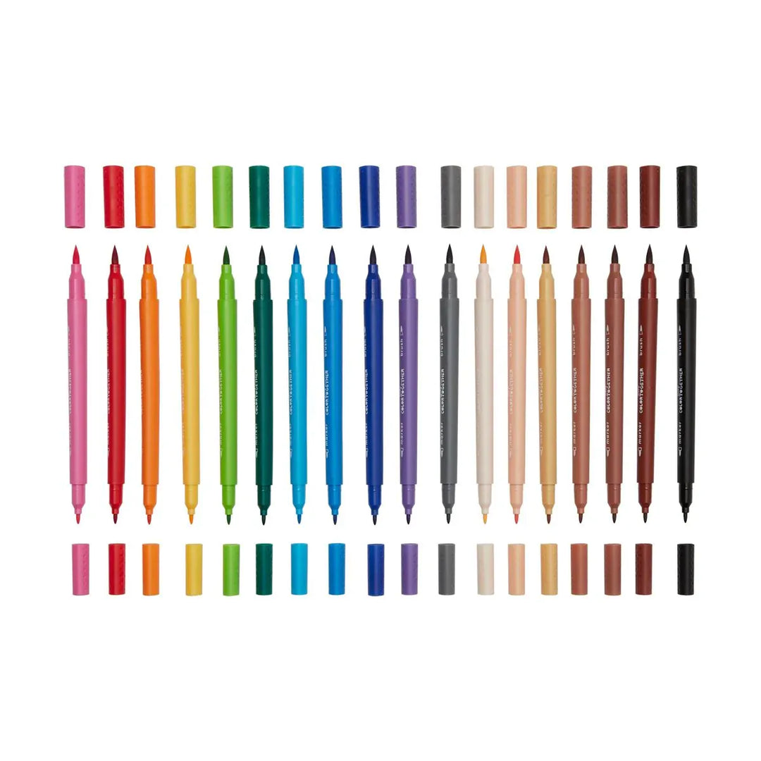 Default Color Together Double Ended Markers - 18 pack - by Ooly