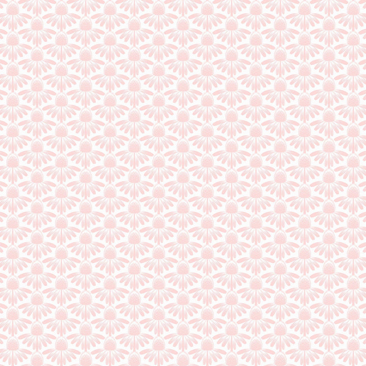 Default Coneflower in Blush - Indelible Soft - Anna Maria Textiles
