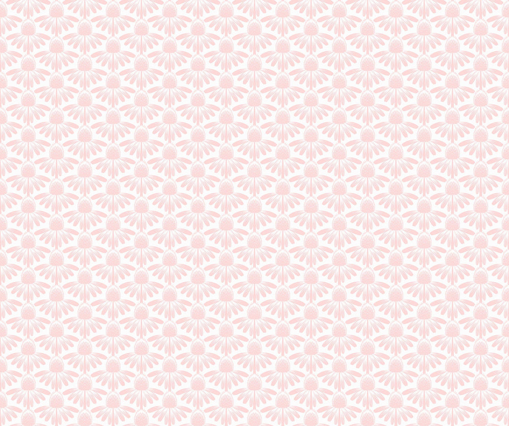 Default Coneflower in Blush - Indelible Soft - Anna Maria Textiles