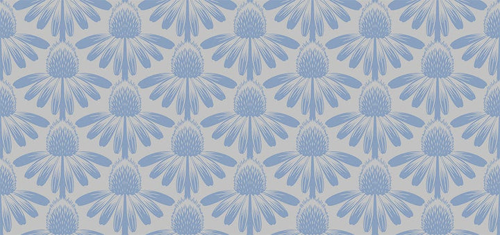 Default Coneflower in Sky - Indelible - Anna Maria Textiles