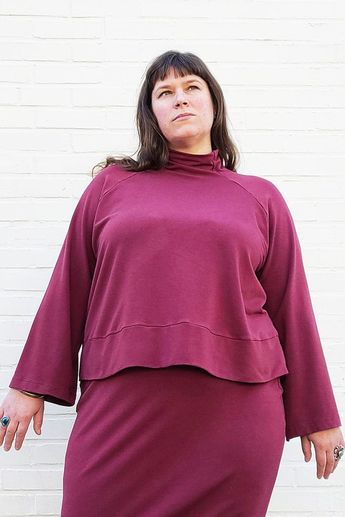 Cosmos Sweatshirt & Elemental Pencil Skirt Sizes 16-34 - Sew House Seven