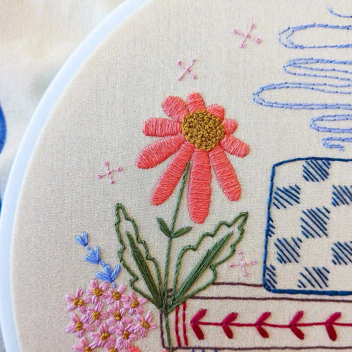 Default Cozyblue DIY Embroidery Kit - Book Nook