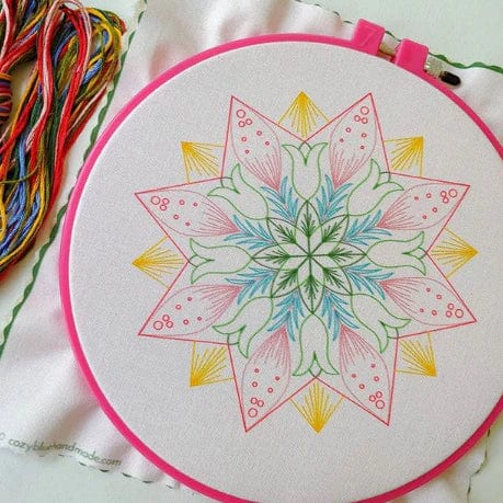 Default Cozyblue DIY Embroidery Kit  Market Day