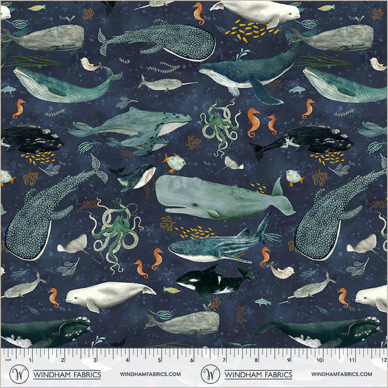 Default Creatures of the Sea in Deep Blue - Deep Blue