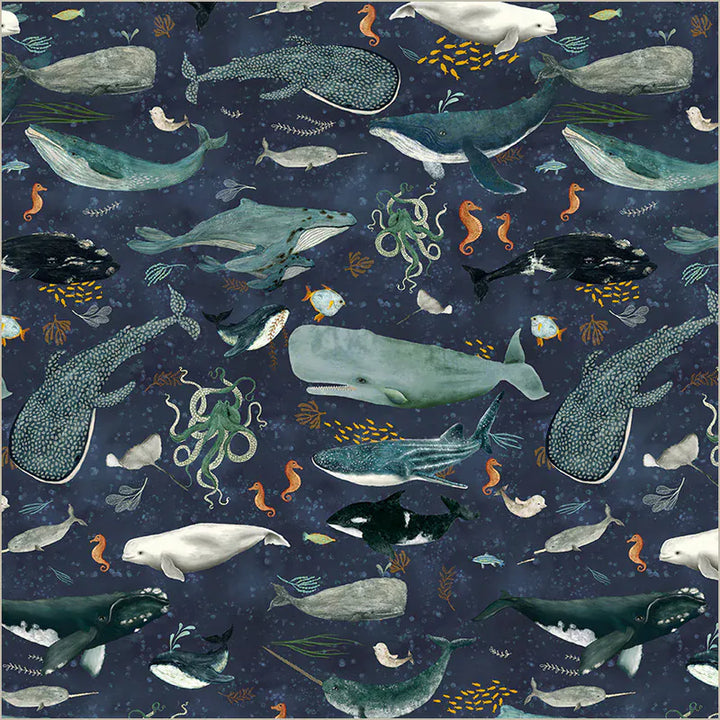 Default Creatures of the Sea in Deep Blue - Deep Blue