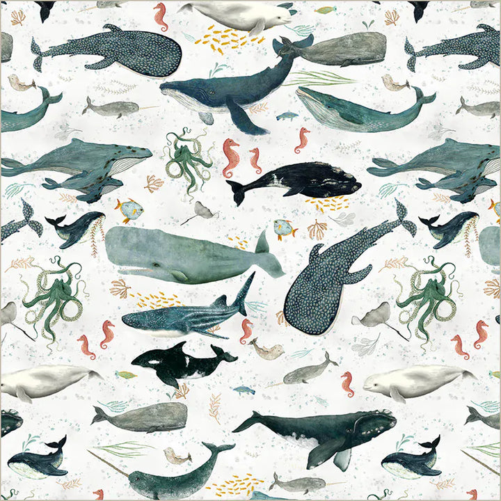 Default Creatures of the Sea in Sea Foam - Deep Blue