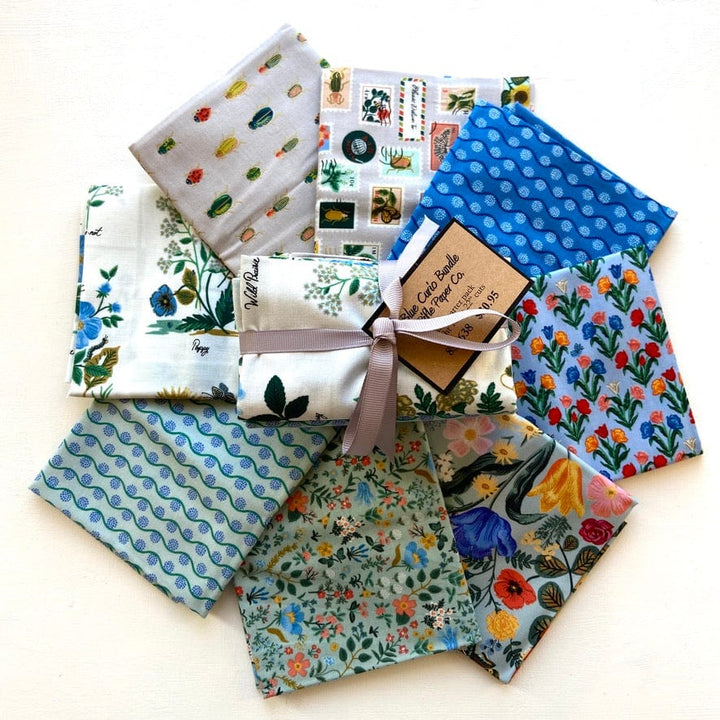 Default Curio Blue Bundle - 8 FQs - Rifle Paper Co