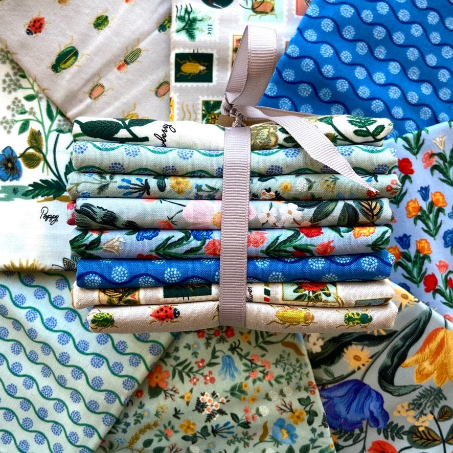 Default Curio Blue Bundle - 8 FQs - Rifle Paper Co